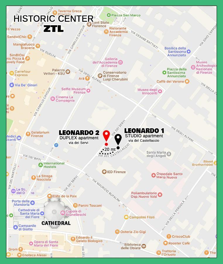 Leonardo Suites Florença Exterior foto